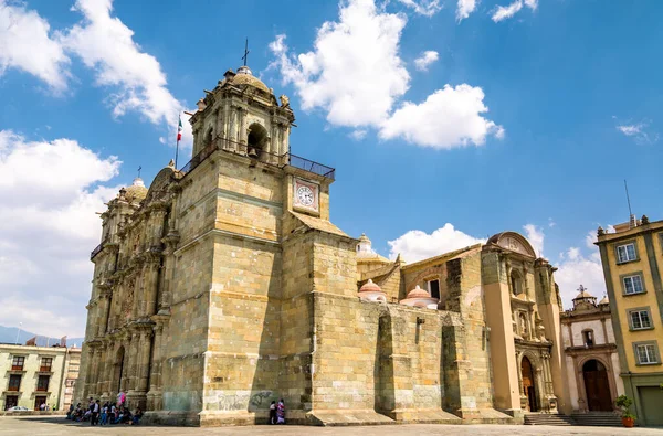 Catedral de Nuestra Señora de la Asunción en Oaxaca, México —  Fotos de Stock