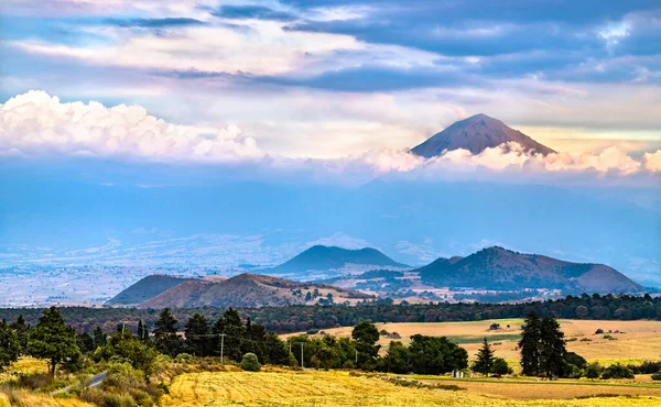 Sopka Popocatepetl v Mexiku — Stock fotografie