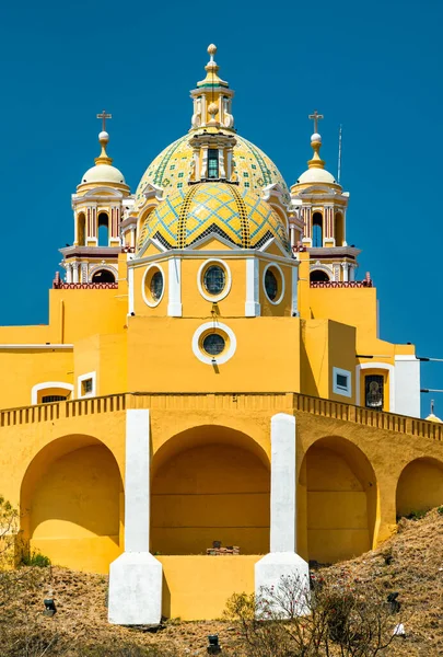 Iglesia de Nuestra Señora de los Remedios en Puebla, México —  Fotos de Stock