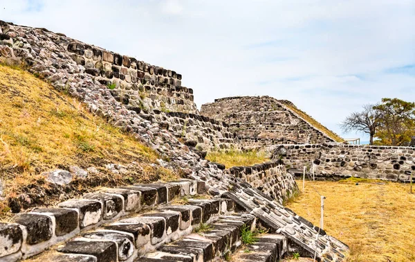 Xochicalco sítio arqueológico no México — Fotografia de Stock