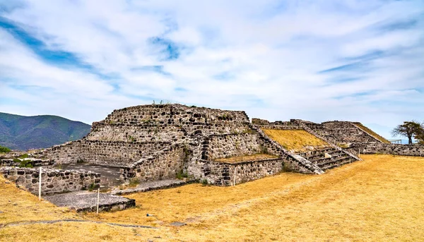 Xochicalco sítio arqueológico no México — Fotografia de Stock