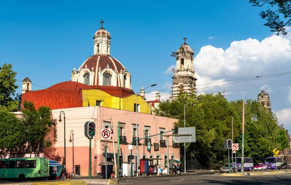 Mexico City 'deki San Juan de Dios Kilisesi — Stok fotoğraf
