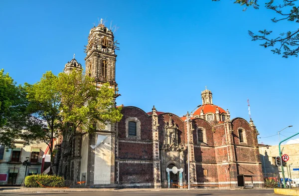 Monasterio de Santa Veracruz en la Ciudad de México — Foto de Stock