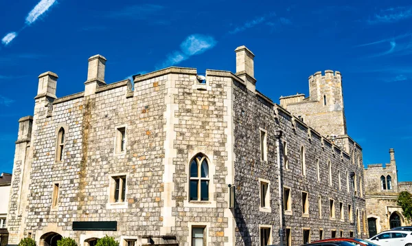 Stěny hradu Windsor v Anglii — Stock fotografie