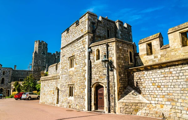 Walls of Windsor Castle in England — Stock Photo, Image