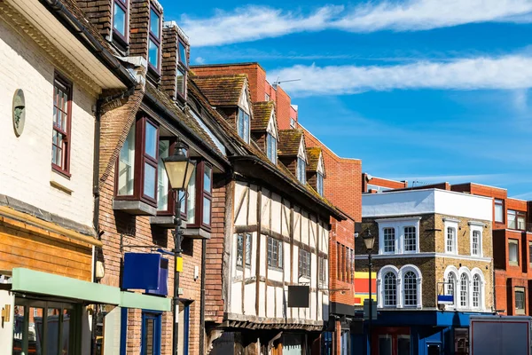 Casas tradicionais em England, Reino Unido — Fotografia de Stock