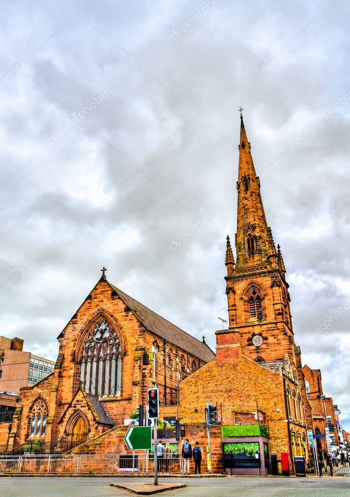 Guildhall, formerly Holy Trinity Church in Chester, England