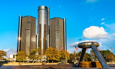 Hart Plaza 'dan Detroit' e. ABD