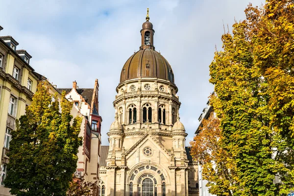 The Christuskirche, a Protestant church in Mainz, Germany — Stock Photo, Image