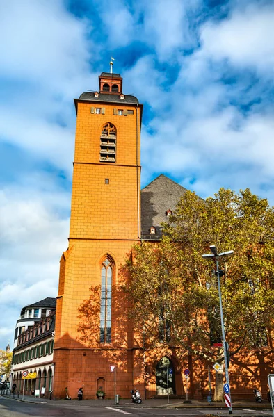 Kostel sv. Quintinů v Mohuči, Německo — Stock fotografie