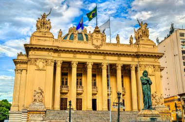 Tiradentes Sarayı Rio de Janeiro Yasama Meclisi Brezilya 'da