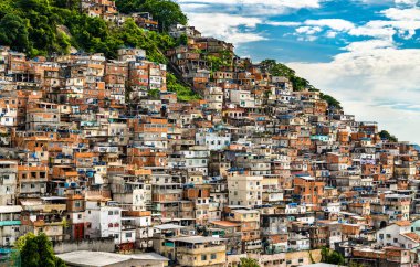 Favela Cantagalo Rio de Janeiro, Brezilya