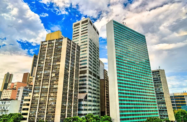 Arkitektur i centrala Rio de Janeiro, Brasilien — Stockfoto