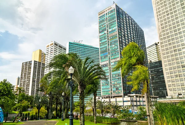 Arkitektur i centrala Rio de Janeiro, Brasilien — Stockfoto