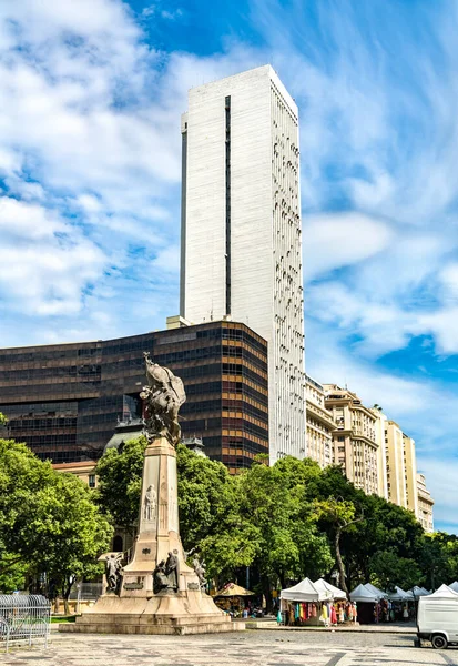 Monument över marskalk Floriano Peixoto i Rio de Janeiro, Brasilien — Stockfoto
