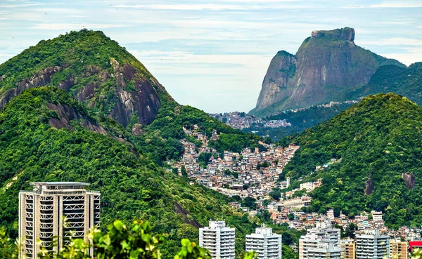 Morro dos Cabritos Favela à Rio de Janeiro, Brésil — Photo