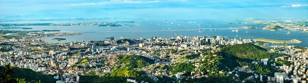 Panorama of Rio de Janeiro in Brazil — Stock Photo, Image