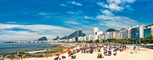 Plages de Leme et Copacabana à Rio de Janeiro — Photo