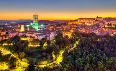 Perugia, İtalya 'da San Domenico Bazilikası