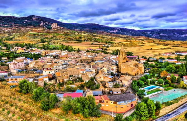 Loarre town in Aragon, Spain — Stock Photo, Image
