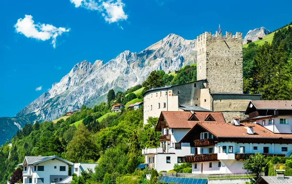 Bideneck Castle at Fliess village, Austria — Stock Photo, Image