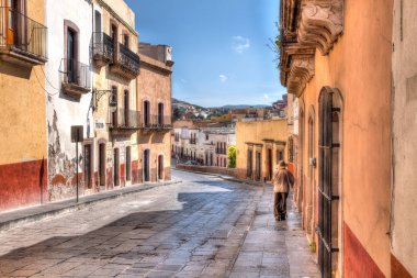 Zacatecas Meksika sokaklarında
