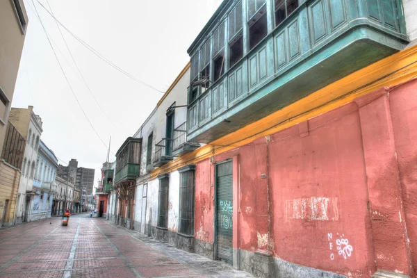 Street Scene Lima Peru — Φωτογραφία Αρχείου