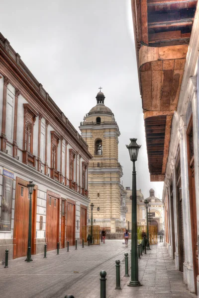 Street Scene Lima Peru — 스톡 사진