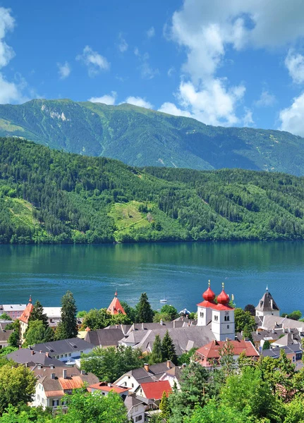 Millstätter See See Kärnten Österreich — Stockfoto