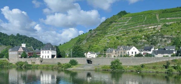 Wioska Winiarska Kobern Gondorf Nad Rzeką Mosel Dolinie Mosel Nadrenia — Zdjęcie stockowe