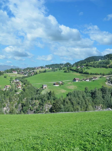 Pueblo Hafling Tirol Del Sur Cerca Merano Trentino Alto Adigio —  Fotos de Stock