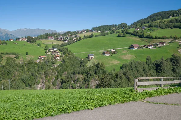 Village Hafling South Tirol Merano Trentino Italy — Stock Photo, Image