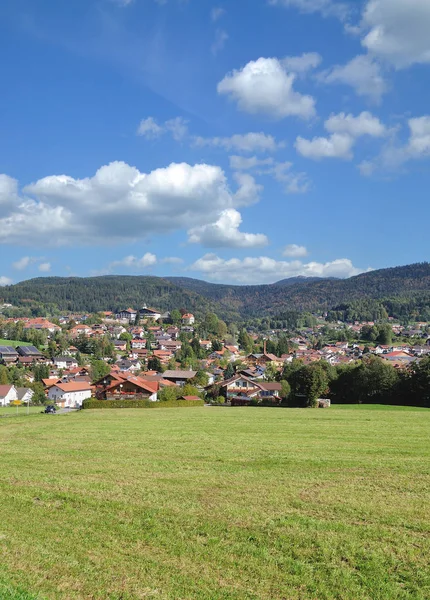 Vila Bodenmais Floresta Baviera Baixa Baviera Alemanha — Fotografia de Stock