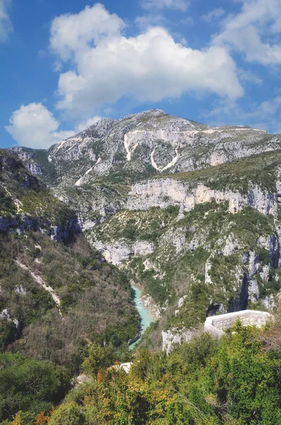 Viewpoint Called Balcon Mescla Verdon Gorge Provence France — Stock Photo, Image