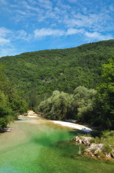 Sava Bohinjka River Triglav National Park Slovenia — Stock Photo, Image