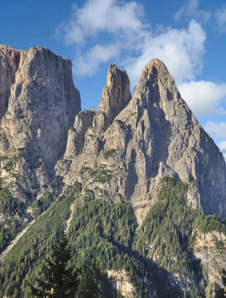 Montaña Schlern Seiser Alm Tirol Del Sur Cerca Kastelruth Dolomitas — Foto de Stock