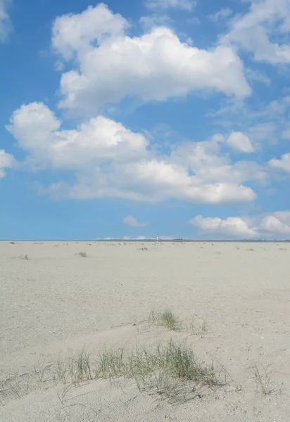 Pláž Sankt Peter Ording Severním Frísku Severním Moři Schleswig Holstein — Stock fotografie