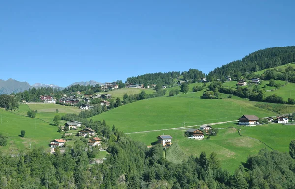 Village Hafling Sydtyrolen Nära Merano Trentino Italien — Stockfoto