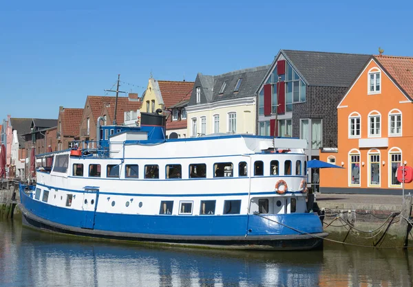 Harbor Husum Északi Tengeren Északi Frisia Schleswig Holstein Németország — Stock Fotó
