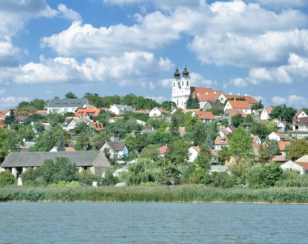 Aldeia Tihany Lago Balaton Hungria — Fotografia de Stock