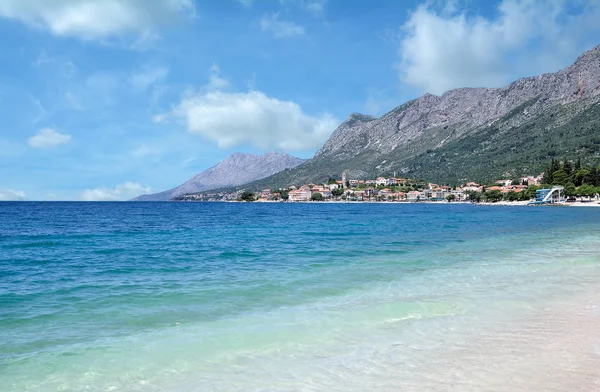 Gradac Makarska Riviera Adriatic Sea Dalmatia Region Croatia — стоковое фото