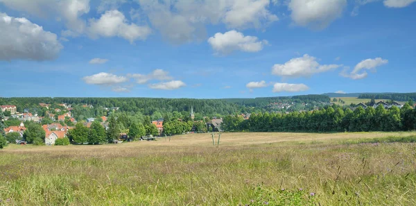 Vila Braunlage Harz Mountain Baixa Saxônia Alemanha — Fotografia de Stock