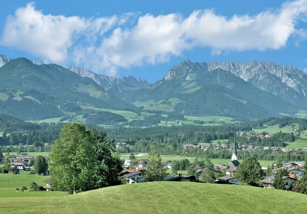 Village Koessen Tirol Austria — Stock Photo, Image