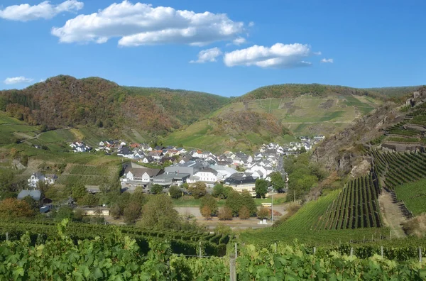 Villaggio Vinicolo Mayschoss Valle Aurina Vicino Bad Neuenahr Ahrweiler Renania — Foto Stock