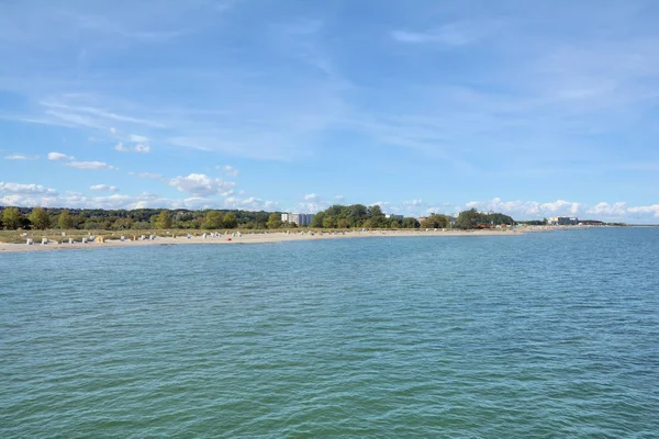 Пляж Гайлігенгафен, Балтійське море, Німеччина — стокове фото