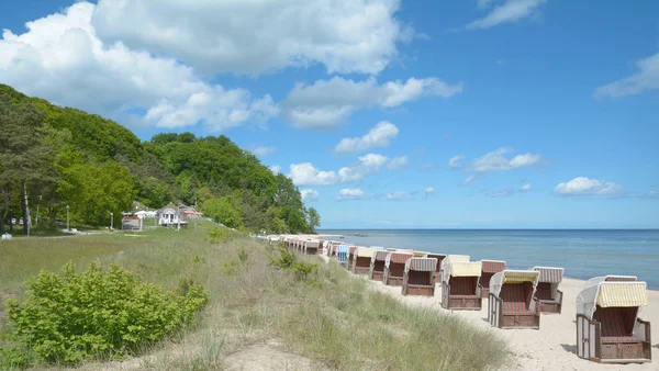 Plage Suedstrand Sellin Sur Ruegen Mer Baltique Mecklembourg Poméranie Occidentale — Photo