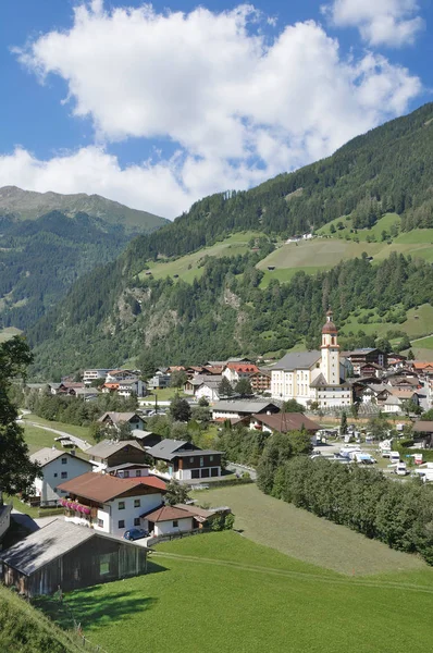 Village Neustift Stubaital Tirol Austria — стоковое фото