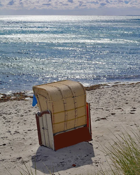 Evening Beach Fehmarn Baltic Sea Schleswig Holstein Germany — Stock Photo, Image