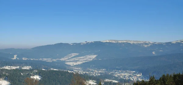 Bayerisch Eisenstein, Bajor erdő, Németország — Stock Fotó