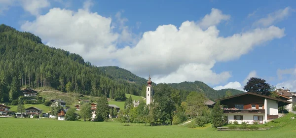 Village Waidring Tirol Austria — стоковое фото